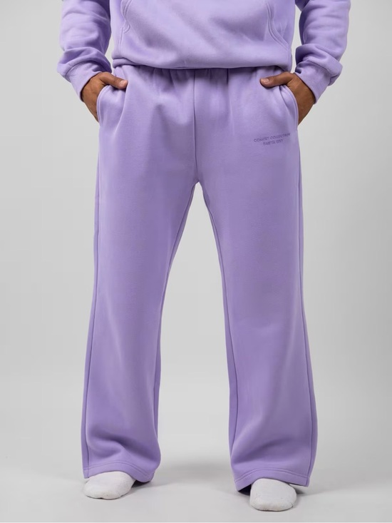 Comfrt Pants - Comfrt Pastel Straight Leg Sweatpants | Lavender